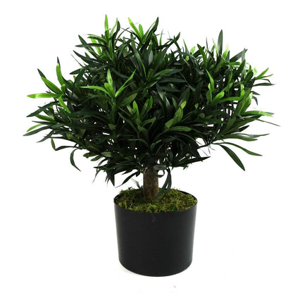 40cm Artificial Podocarpus Bush Plant