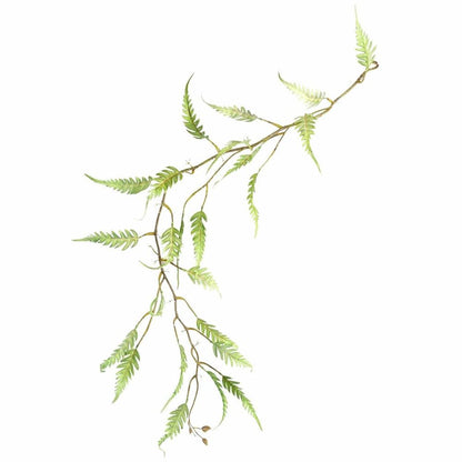 125cm Realistic Trailing Hanging Fern Foliage Plant