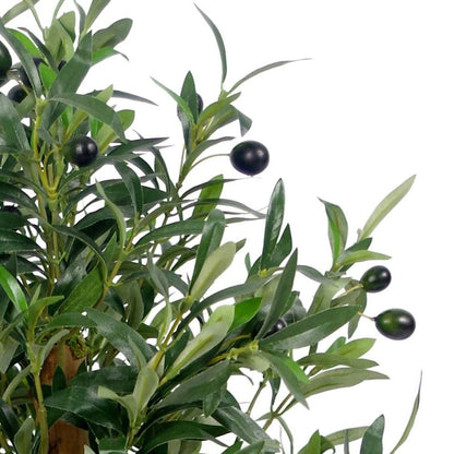 65cm Premium Luxury Artificial Olive Tree Bush for Elegant Spaces