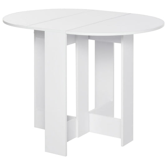 Folding Drop Leaf Dining Table: Foldable Bar Table for Small Kitchens