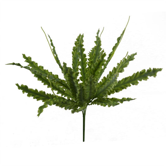 40cm Artificial Crocodile Fern Plant for Lush Indoor Greenery