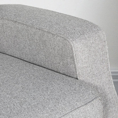 Grey Electric Recliner Armchair with USB Port, Comfortable Fabric Seating for Modern Living