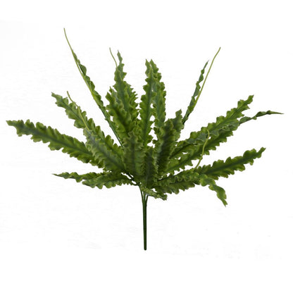 Pack of 12 x 40cm Artificial Crocodile Fern Plants