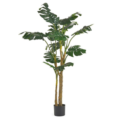 150cm Premium Artificial Monstera Plant - Lifelike Décor for Trendy Home Styling