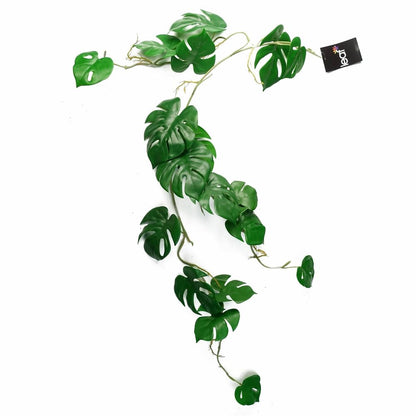 100cm Realistic Trailing Hanging Monstera Plant