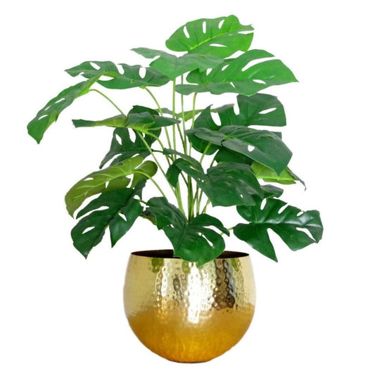 60cm Realistic Artificial Monstera Cheese Plant, Lifelike Home Décor