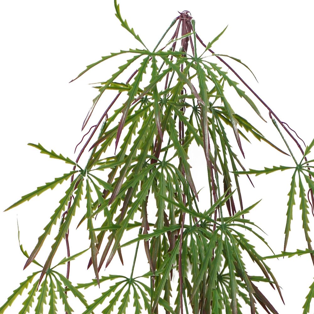 Pack of 12 Artificial 100cm Hanging Acer Spider Plants for Indoor and Outdoor Decor