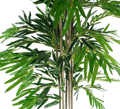 180cm Artificial Bamboo Trees - Natural Green for Indoor and Outdoor Use