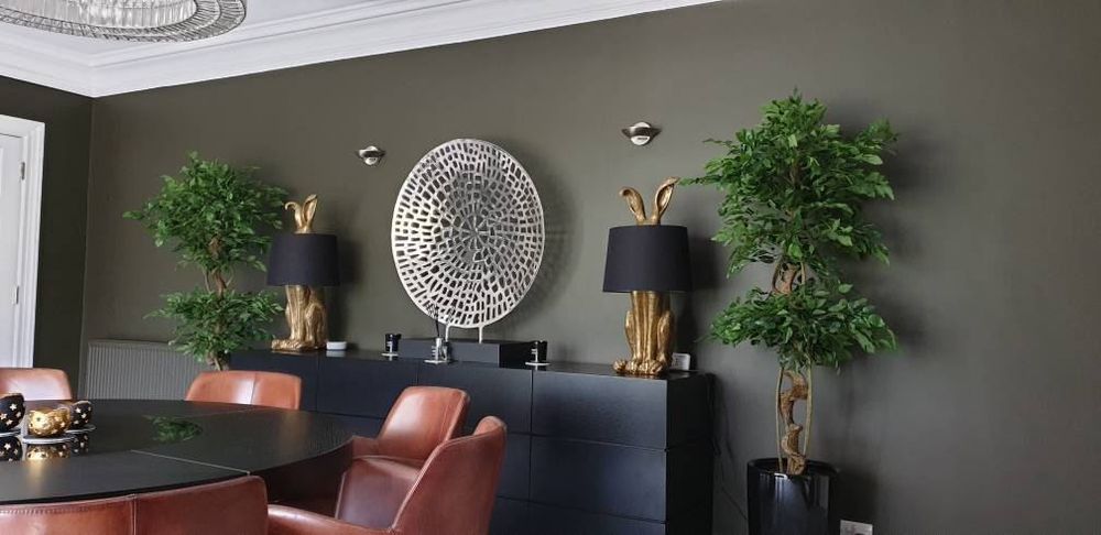 150cm Twisted Trunk Artificial Japanese Ficus Tree - Stylish Faux Plant for Any Décor