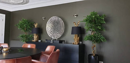 150cm Twisted Trunk Artificial Japanese Ficus Tree - Stylish Faux Plant for Any Décor