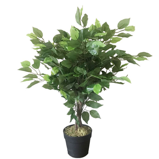 60cm Artificial Ficus Tree Plant - Large Bushy Design for Lush Indoor Decor