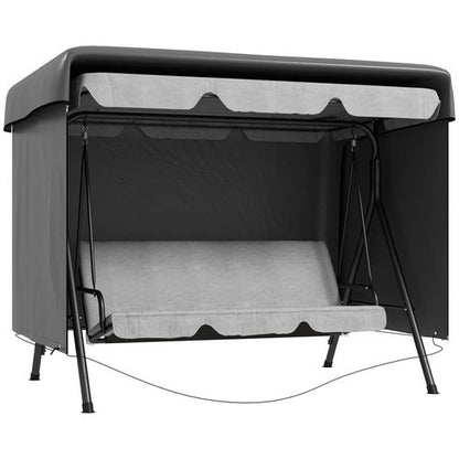 Patio Swing Chair Cover Garden Furniture Protector 215x155x150cm Grey