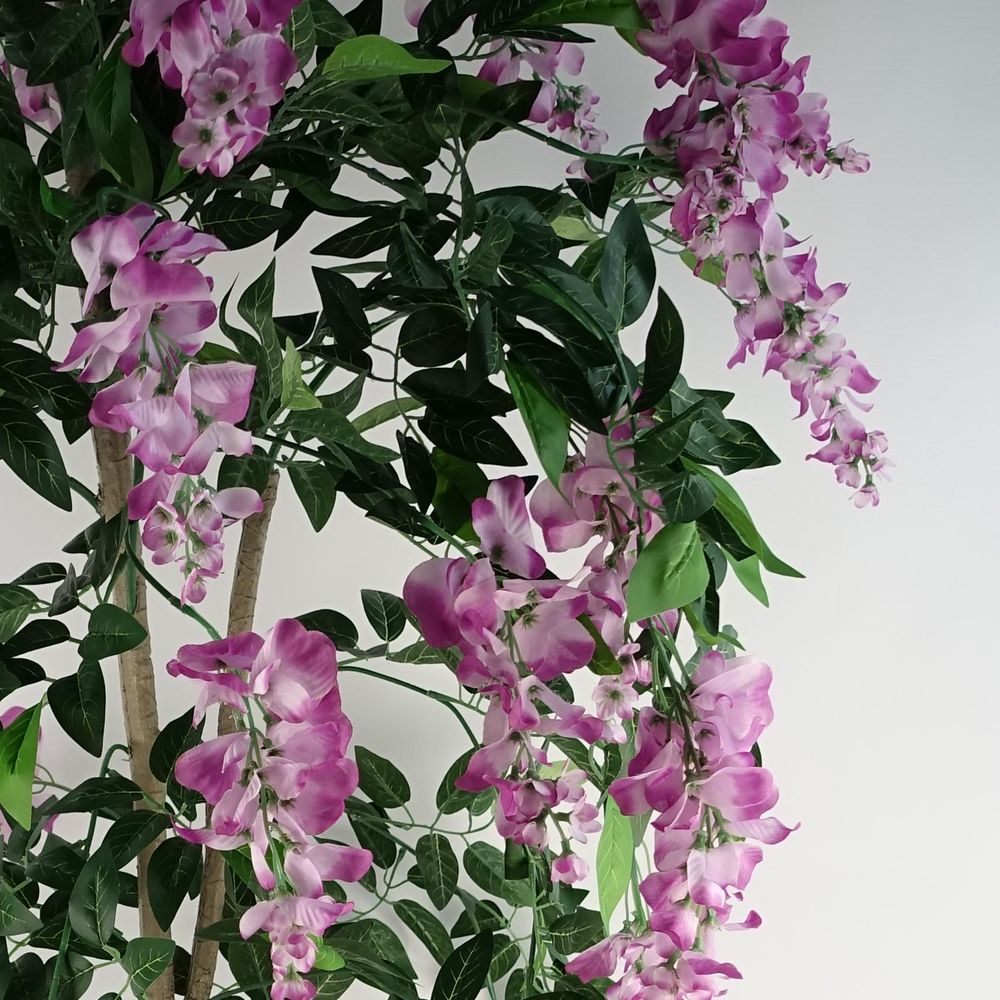 150cm Light Pink Wisteria Tree - Artificial for Charming Decor