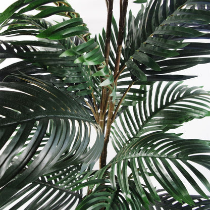 140cm Large Artificial Bushy Palm Tree, Lifelike Tropical Décor